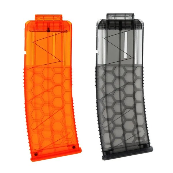 Worker Mod 15 darts Magazine Clip Honeycomb Design for Nerf N-strike Elite Modify Toy